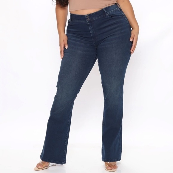 BOOTY lifting flare Jeans Size 13 - Picture 11 of 12